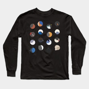 Round Birds! Long Sleeve T-Shirt